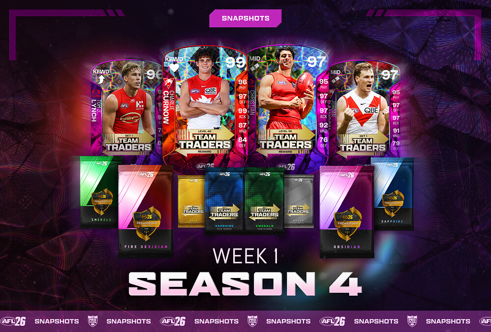AFL Pro Team Season 4 W1