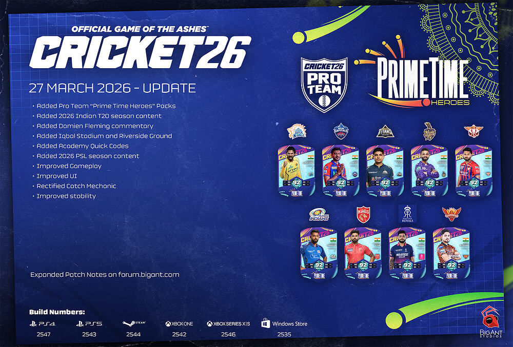 Cricket 26 - Patch Notes Template_Prime Time Heroes@0.5x