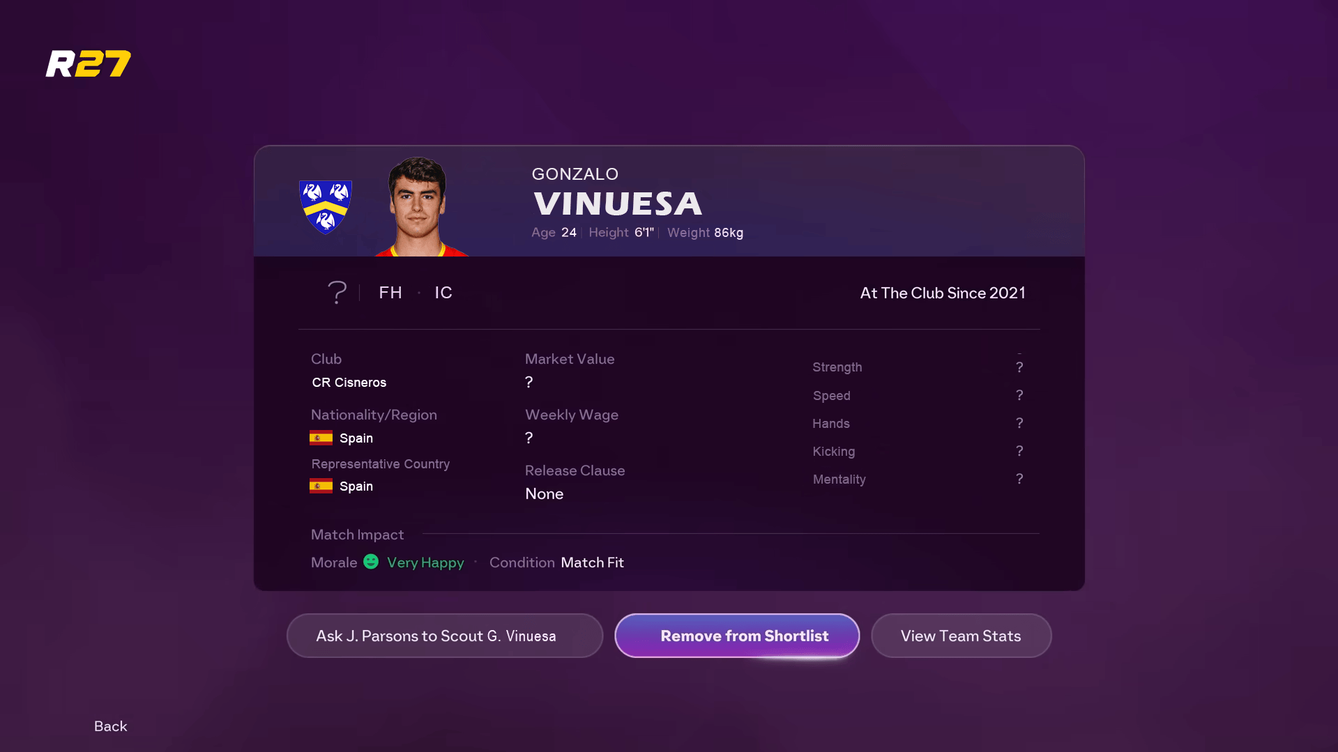 Player Scout & Stats