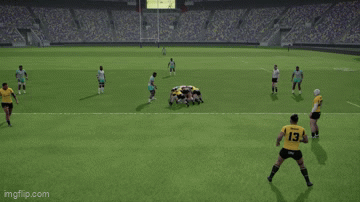 Halfback pass bug